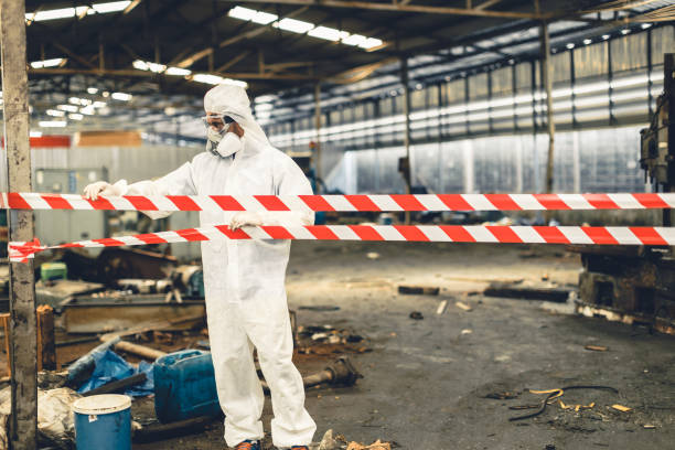 Professional Hoarding Cleanup technician working in Richland, GA